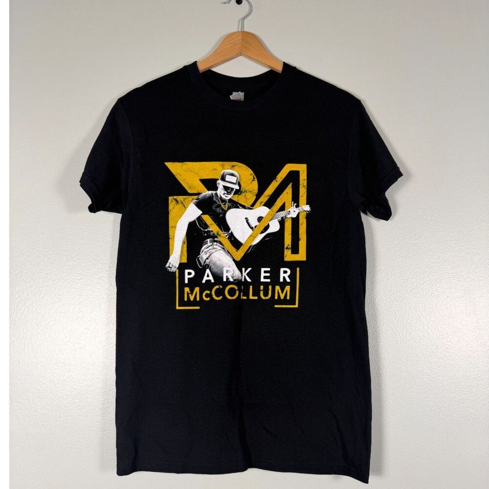 Parker McCollum Burn It Down Tour 2024 Concert T Shirt Size Small Black